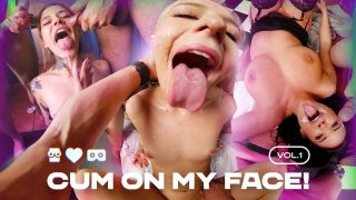 “CUM ON MY FACE!” vol.1 – Facials Cumshots Compilation