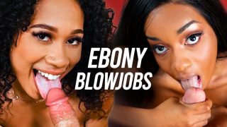 Ebony Babes Blowjob Compilation