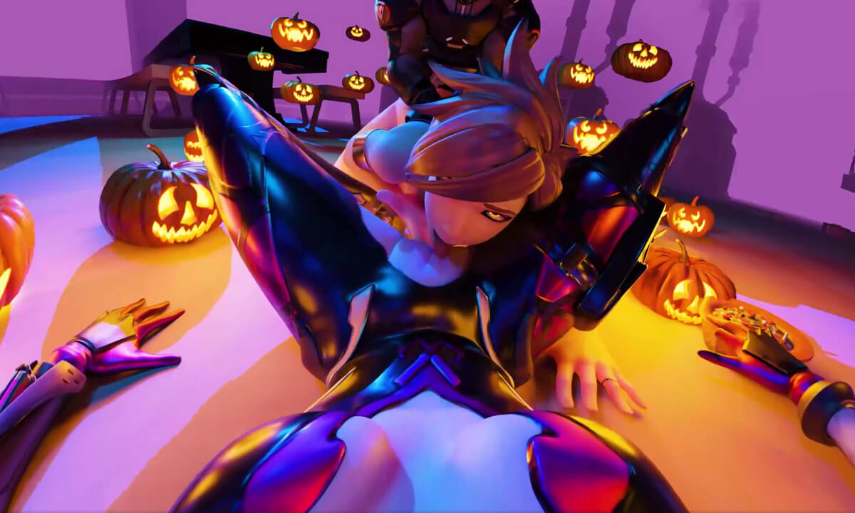 Haolloween Threesome POV
