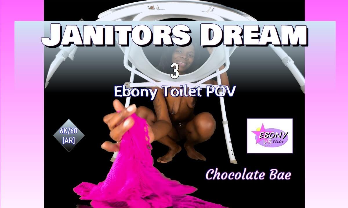 Janitors Fantasy Vol. 3 – Ebony Toilet POV Squirt Edition