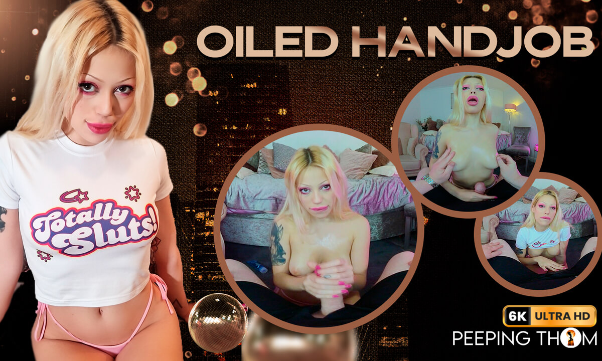 Oiled Handjob