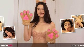 Russian brunette Jolie Butt enjoys getting her lovers hard