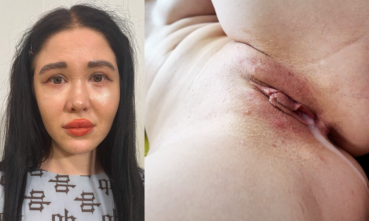 All 18 y.o Teen Holes Filled With Hot Sperm