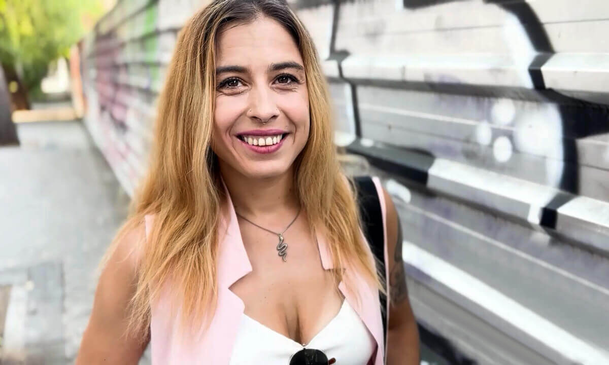 Caught in Streets Horny Spanish Mature Tania Villalobos