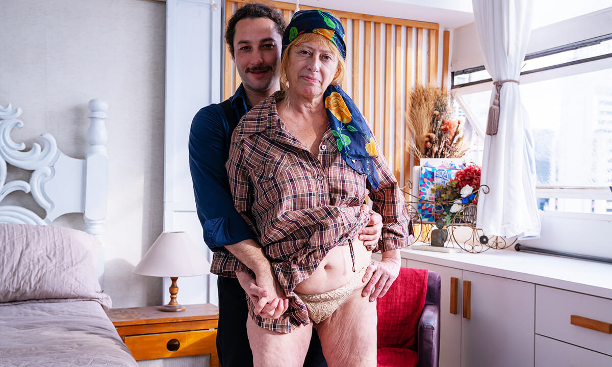 First Anal With A Ugly Grandma