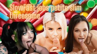 SlowFast Jobs Petite Slim Kiara Cole, Kitty Cam, Liz Jordan, Luna Fae