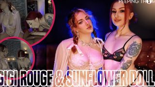 Sunflower Doll and Gigi Rouge Fuck Old Men