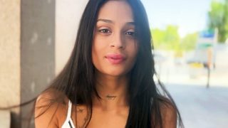 Thin Colombian Breiny Zoe Caught on the Street