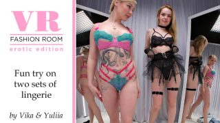 Vika & Yuliia Tries On Two Sets Of Lingerie