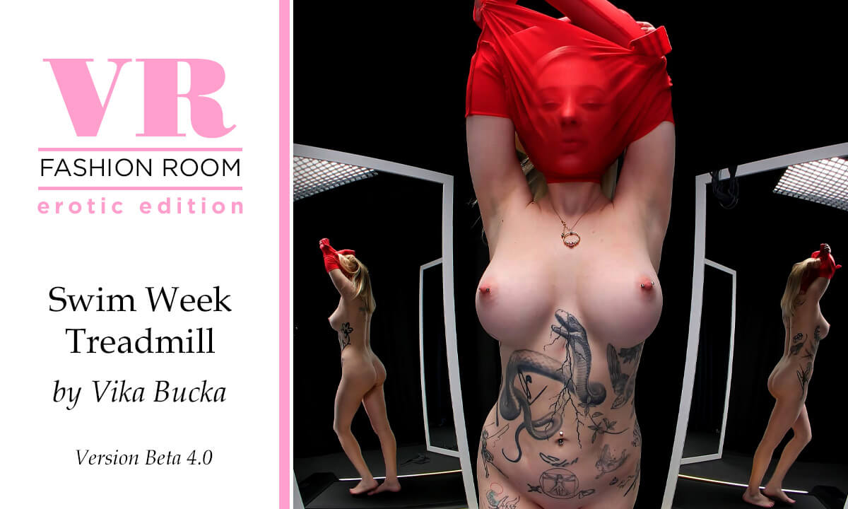 Vika’s Treadmill Swim Week Show. Part 2