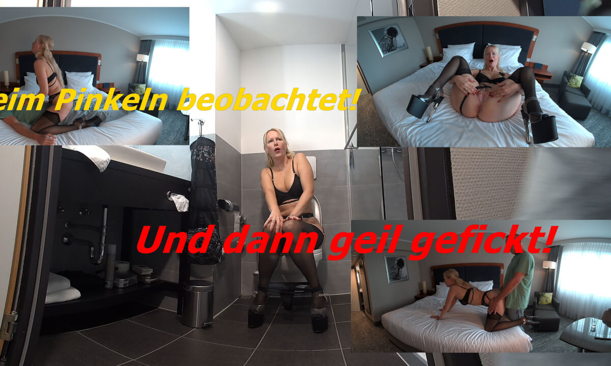 Beim Pinkeln Beobachtet Und Dann Geil Gefickt!