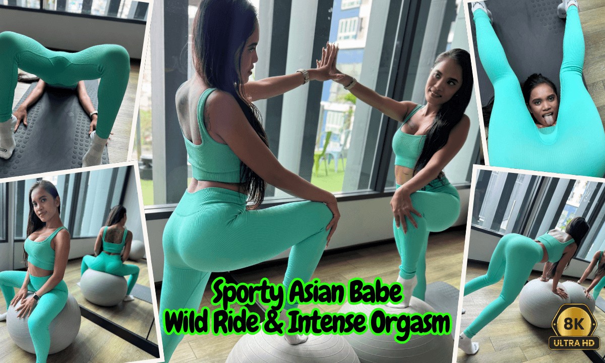 Cherry Lee – Sporty Asian Babe, Wild Ride & Masive creampie
