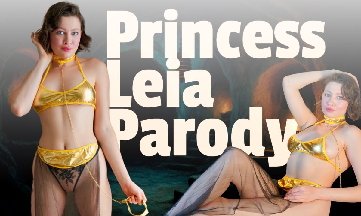 Star Wars Princess Leia Parody Cosplay