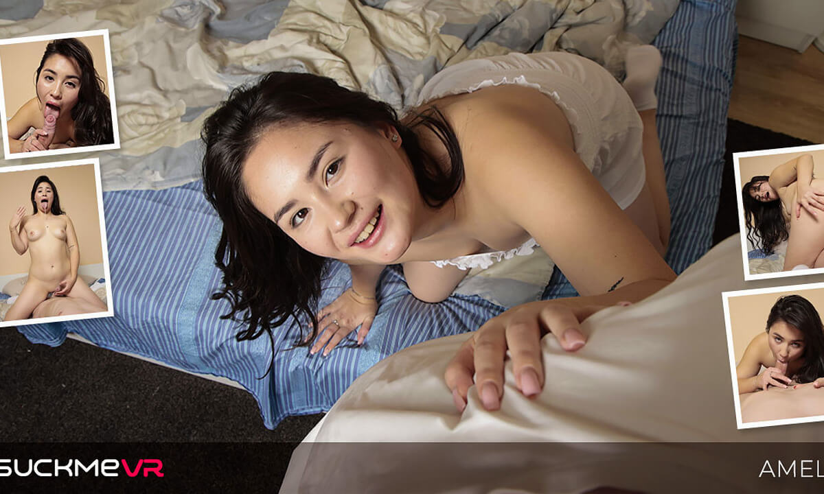 Amelia Ost Is So Happy Enjoying A Hard Dick In A Porn Movie