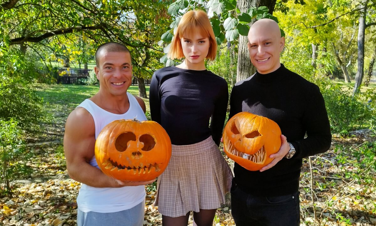 Dolly Dyson No Nut November Part 1 – Double Penetration Threesome While Cuckold Partner Cries