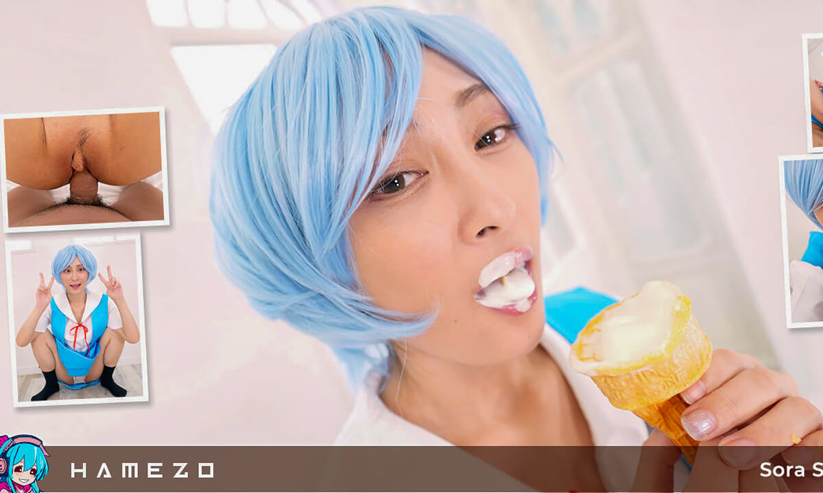 Sora Suda Gets Messy In Multiple Ways