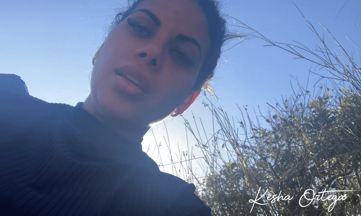 Stacked Babe Kesha Ortega Gets Nasty In A Wild Outdoor Masturbation!