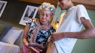 Tattood 79 Year Old Granny Is Totaly Shocked