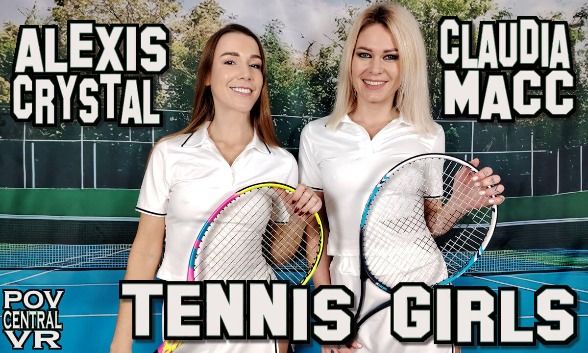 Alexis Crystal And Claudia Macc: Tennis Girls