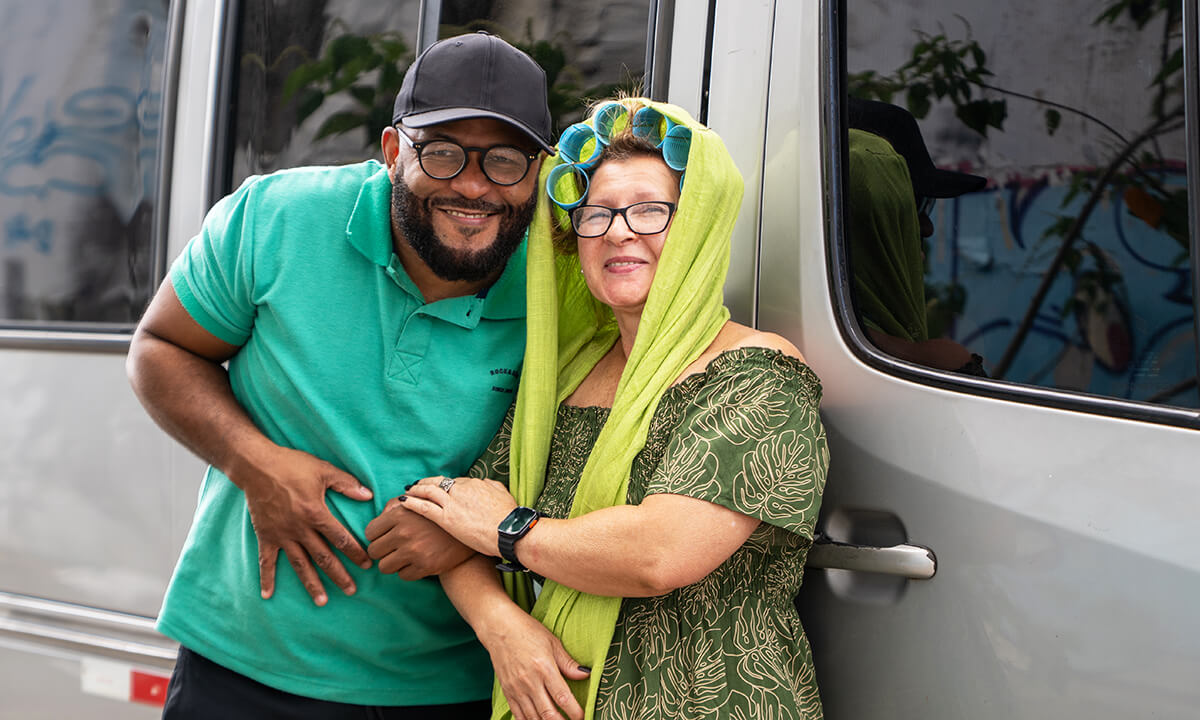 Fat Granny Picked Up From Street For BBCAnal