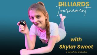 Skylar In Action – Lets Get The Balls Rolling!