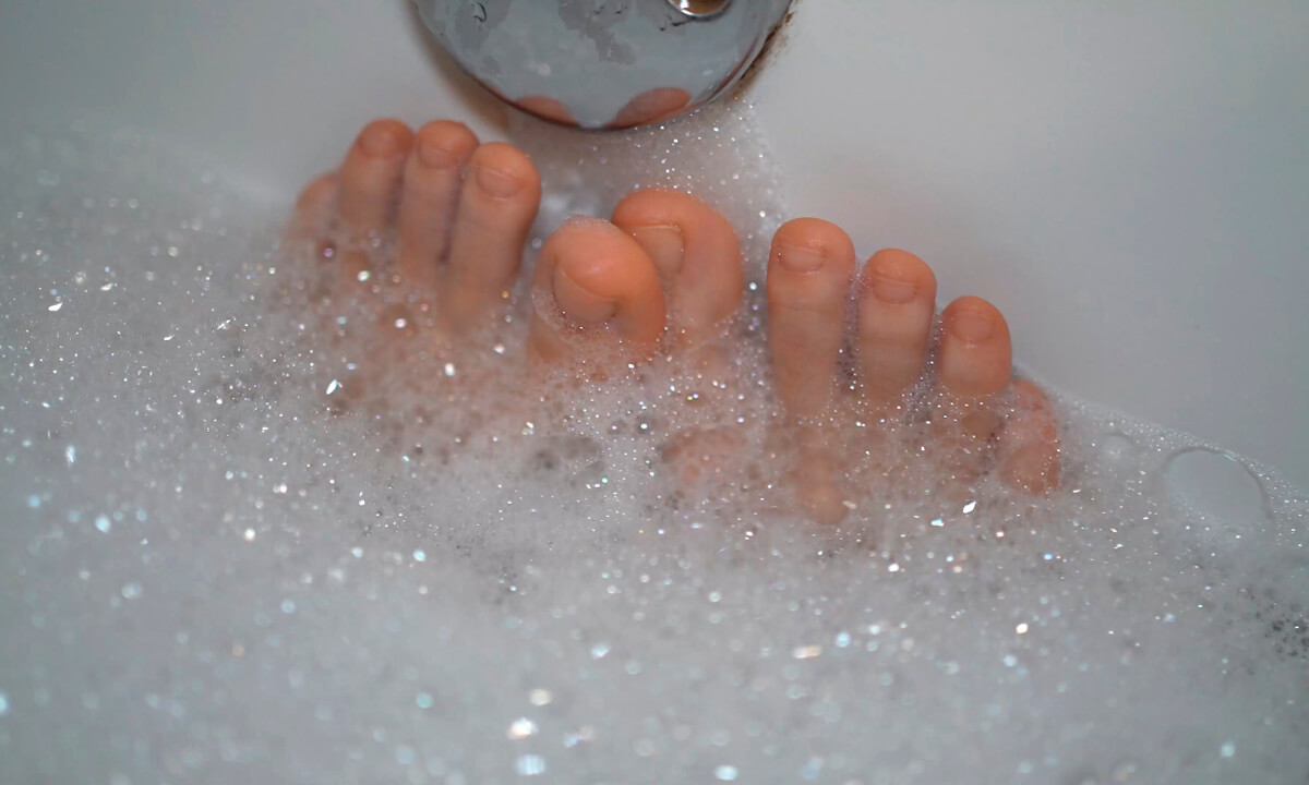 Soapy Toes