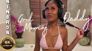Thai Girlfriend Morning Cum