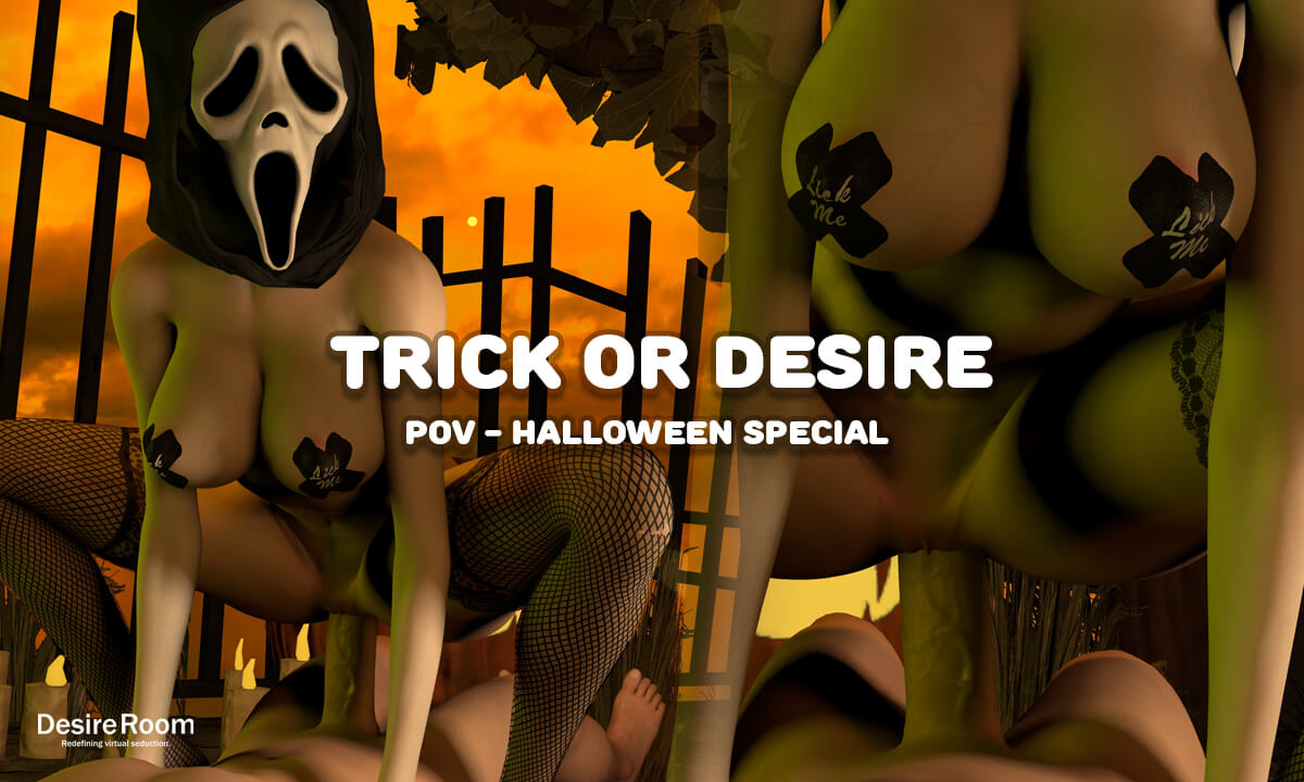 Trick or Desire – Halloween Special Cowgirl POV