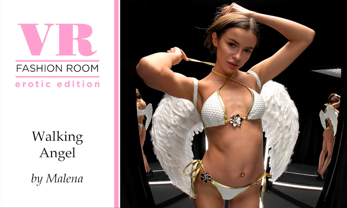 Walking Angel. Malena’s Treadmill Show. Part 1
