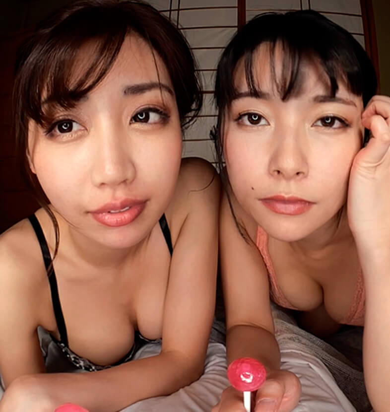 Miho Abe and Megumi Haruno – Virtual Dive: Two Beautiful Girls at the Onsen: Miho Abe & Megumi Haruno