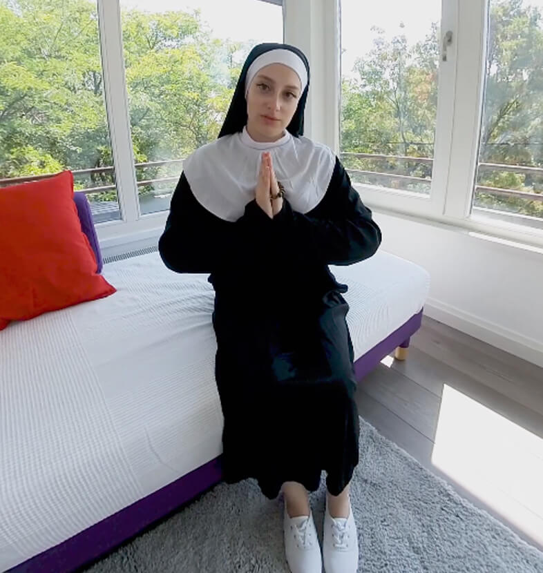 Nun Acts Like a Slut