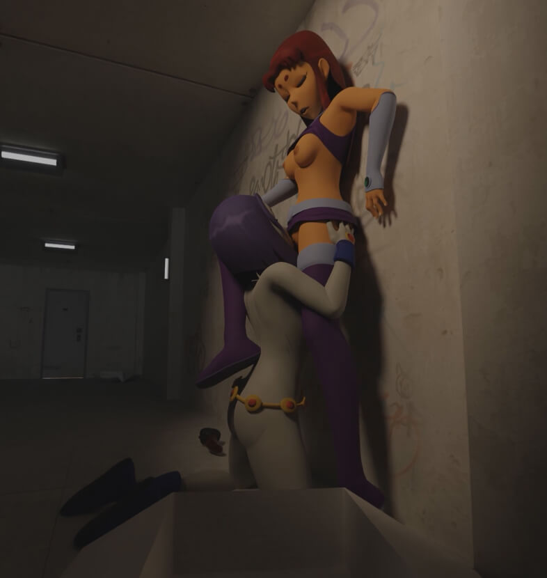 Raven and Starfire Date Night
