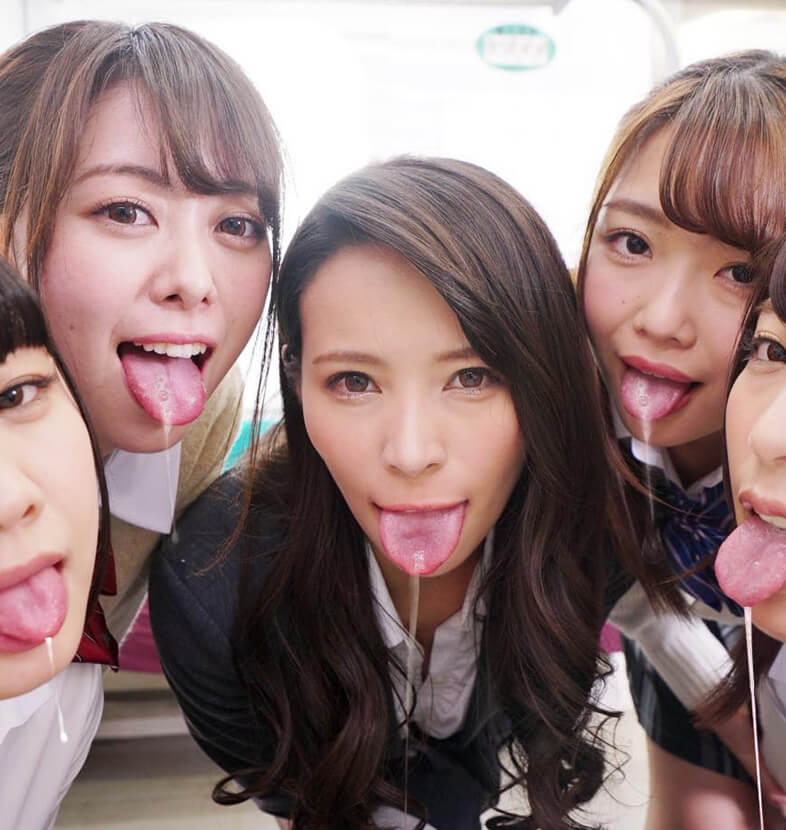 Saliva-Drinking VR 3 – Harem Drooling Special Part 1