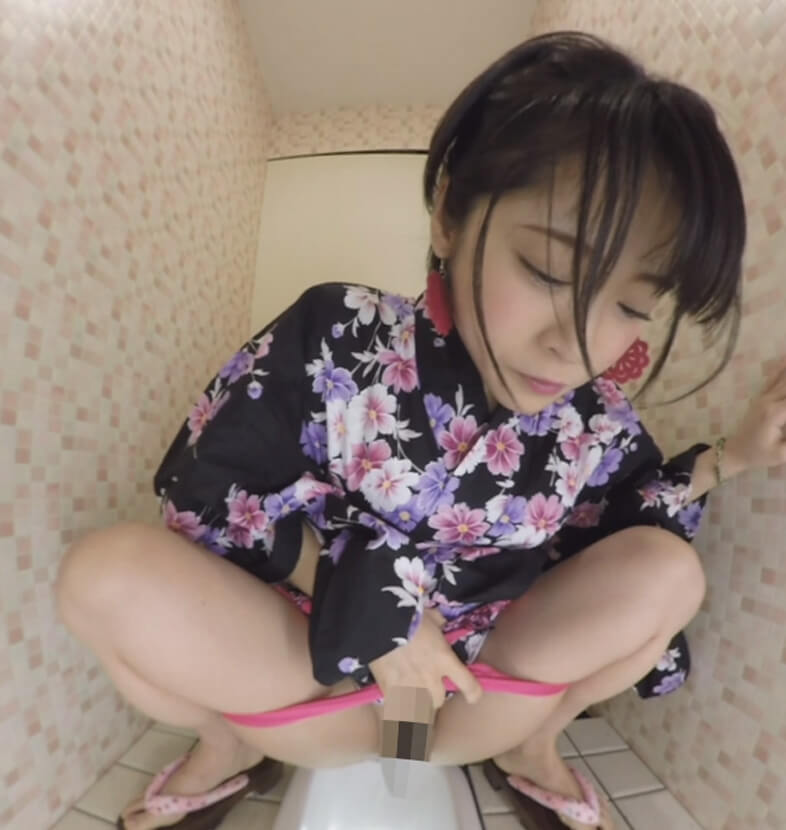 Sneak Shot of Women Tinkling in Yukatas at the Summer Festival