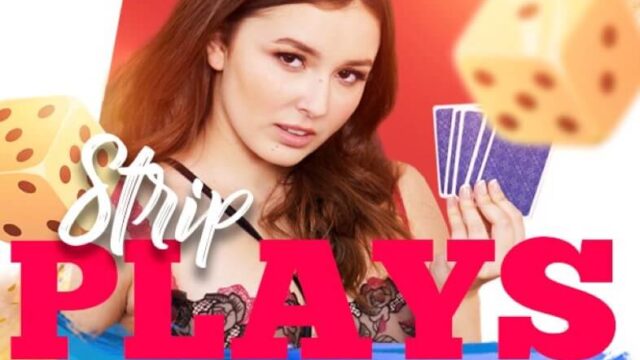 Strip plays with Leana Lovings
