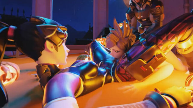Haolloween Threesome Voyeur