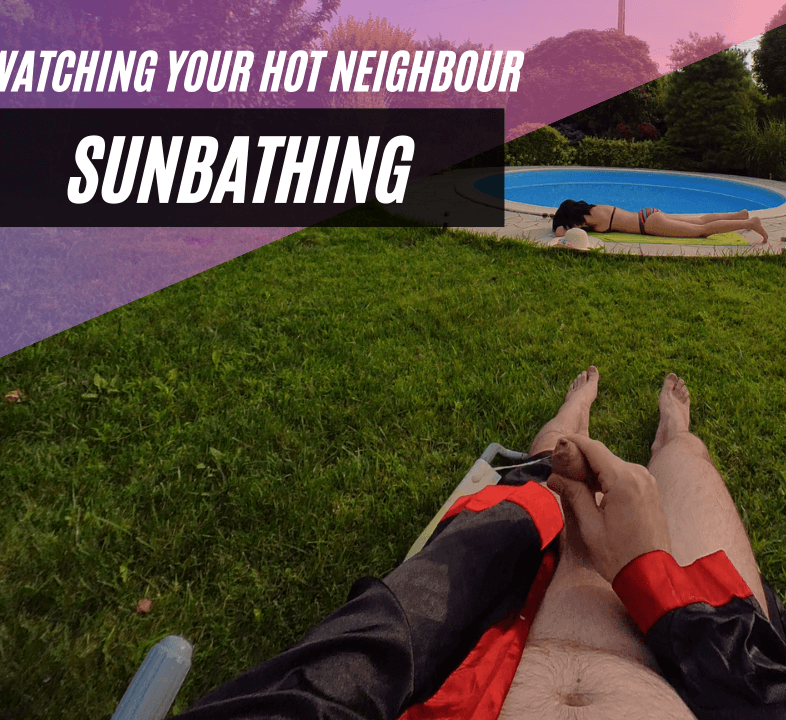 Watching Your Hot Neighbour At The Pool