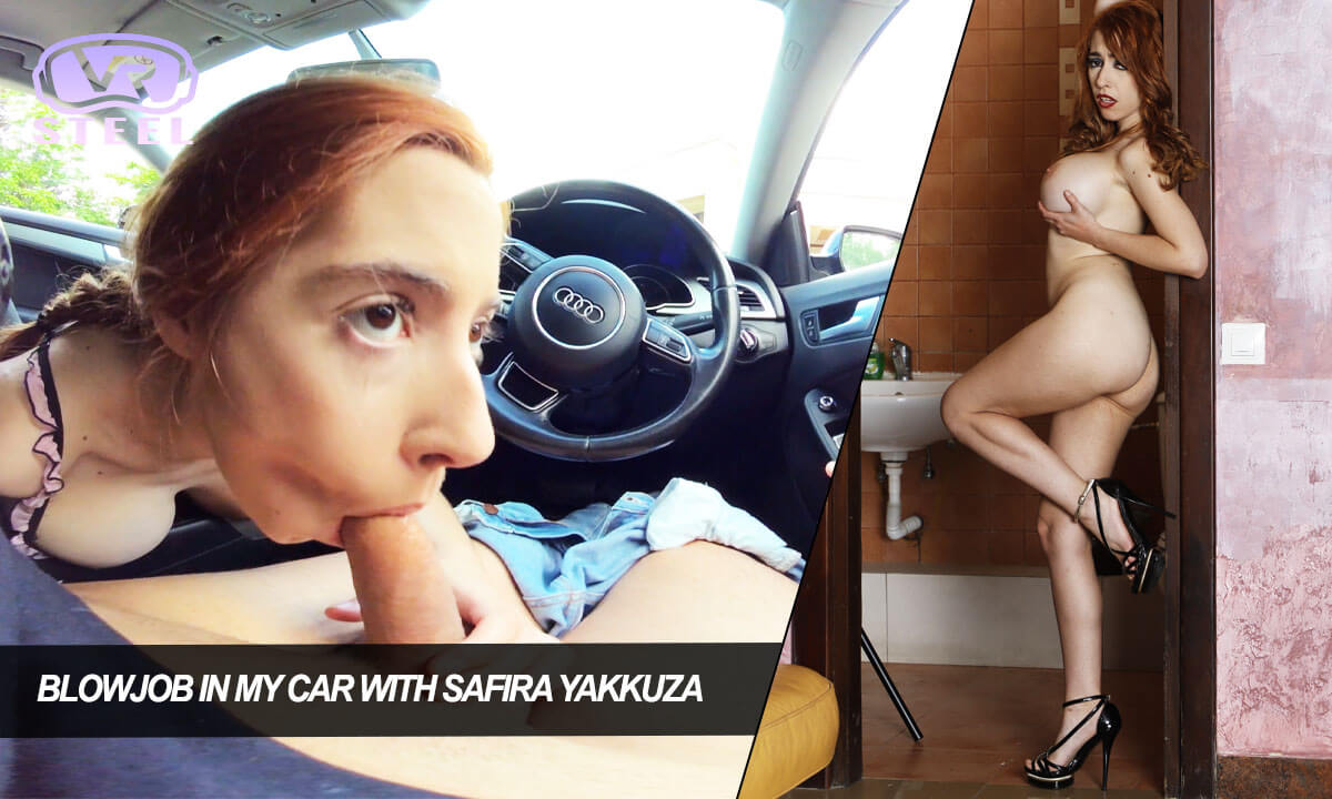 Blowjob in my car With Safira Yakkuza