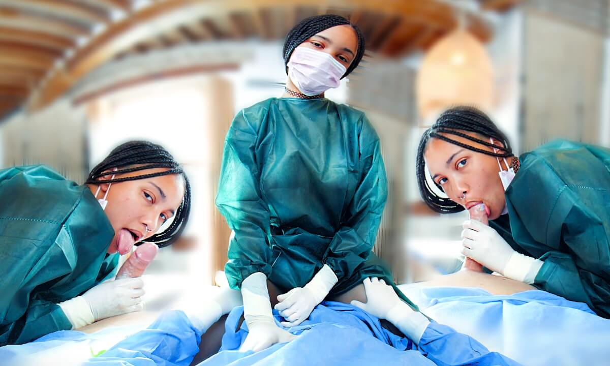 SURGICAL – Horny Med Student Fucks Doc