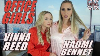 Vinna Reed And Naomi Bennet: Office Girls